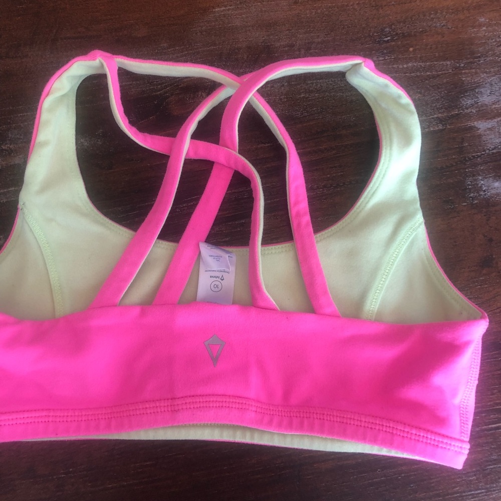 Reversible ivivva sports bra